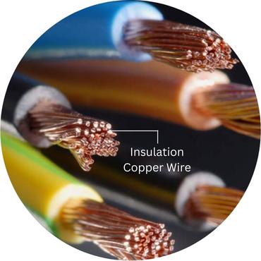 quality insulation of copper wire